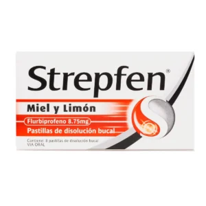STREPFEN PAST. DIS. BUCAL X 8  (MIE