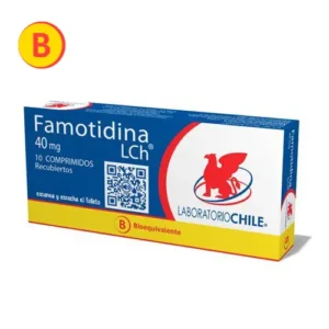 FAMOTIDINA 40MG X 10COMP (LAB CHILE)