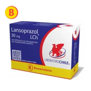 LANSOPRAZOL 30 MG X 30 CAP (LAB CHILE)