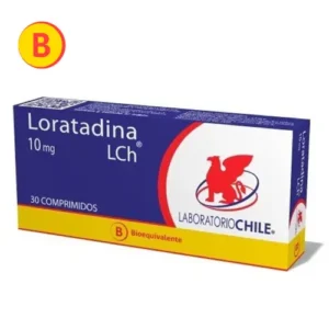 LORATADINA 10MG X 30COMP (LAB CHILE)