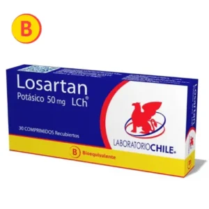 LOSARTAN POTASICO 50 MG X 30 CAPS (LAB CHILE)